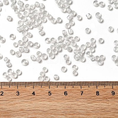 12/0 Transparent Glass Seed Beads SEED-F003-03C-07-1