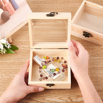 Wooden Box CON-WH0080-17B-1