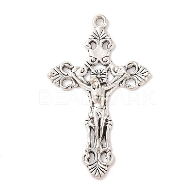 Tibetan Style Alloy Pendants TIBEP-S298-011AS-LF-1
