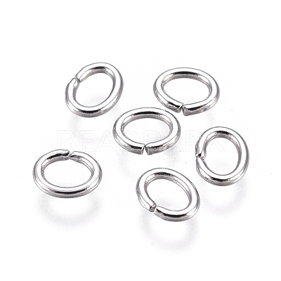 Tarnish Resistant 304 Stainless Steel Open Jump Rings STAS-F250-11P-J-1