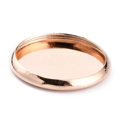 304 Stainless Steel Cabochon Settings STAS-Y001-12D-RG-1