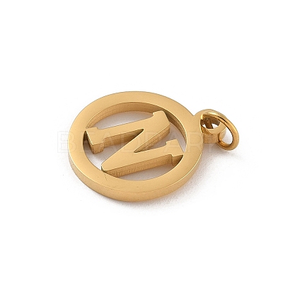 304 Stainless Steel Charms
with Jump Ring LS-STAS-R001-02G-N-1