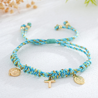 Bohemian Style Brass Charm Bracelets LS-RJ6704-1-1