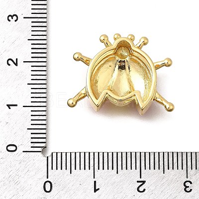 Brass Enamel Watch Band Charms KK-Z125-16C-G-1