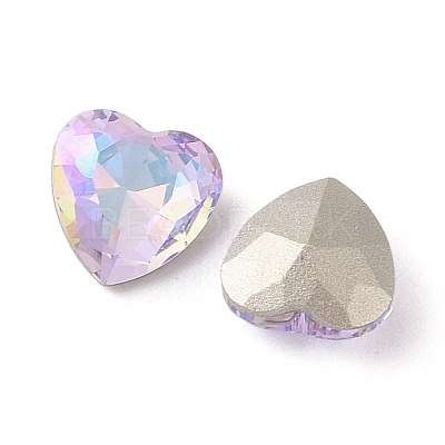 Glass Rhinestone Cabochons RGLA-L029-08B-VLSI-1