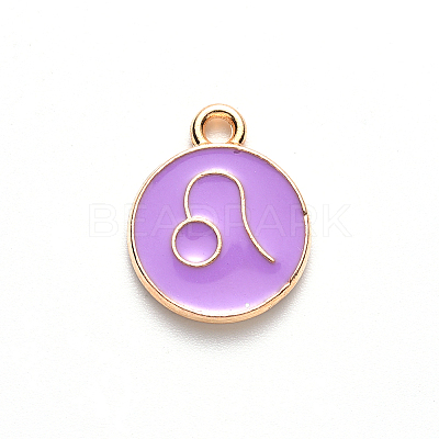 Alloy Enamel Pendants LS-ENAM-S124-01A-01G-1