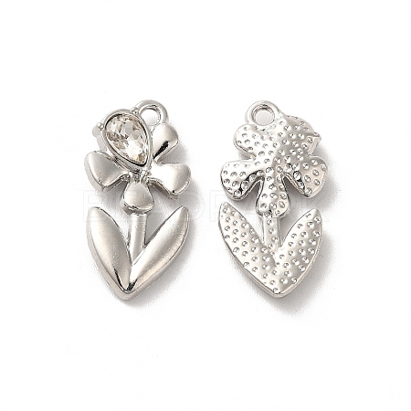 Glass Flower Of Life Pendant PALLOY-K001-073P-03-1