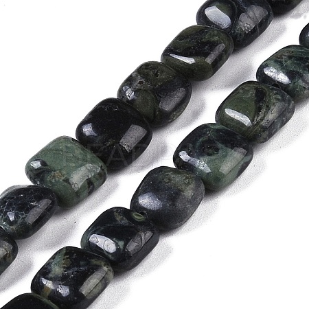 Natural Kambaba Jasper Beads Strands G-M435-A01-01-1