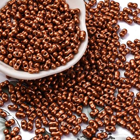Baking Paint Glass Seed Beads SEED-L011-12A-03-1