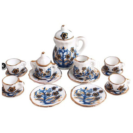 Mini Ceramics Tea Set WG66614-01-1