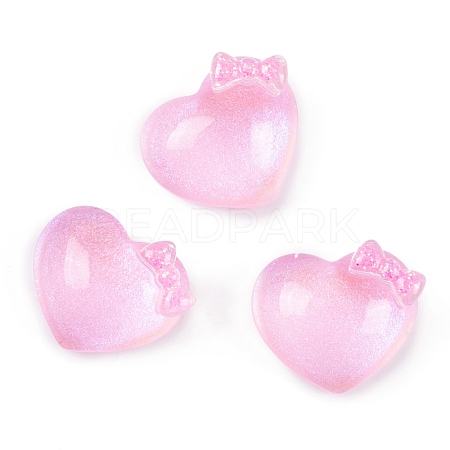 Transparent Epoxy Resin Decoden Cabochons CRES-P035-04A-1