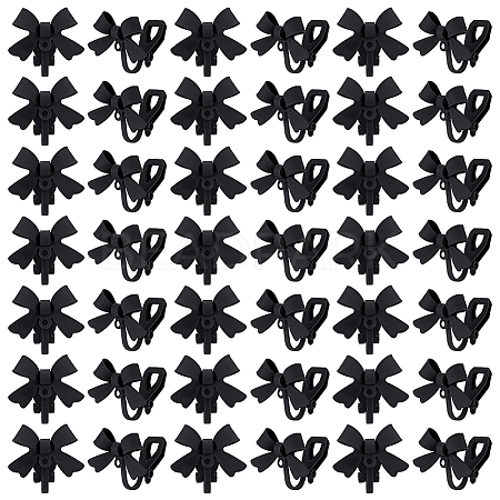 42Pcs Brass Clip-on Earrings EJEW-ME0001-24B-1