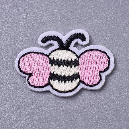 Computerized Embroidery Cloth Iron on/Sew on Patches DIY-I016-32C-1