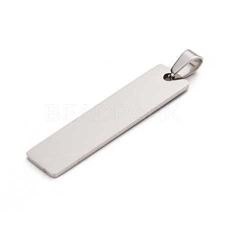 Tarnish Resistant 304 Stainless Steel Pendants STAS-D142-01B-P-1