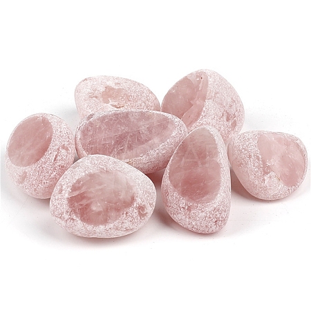 Natural Rose Quartz Dinosaur Egg Display Decorations PW-WGE8BAF-02-1