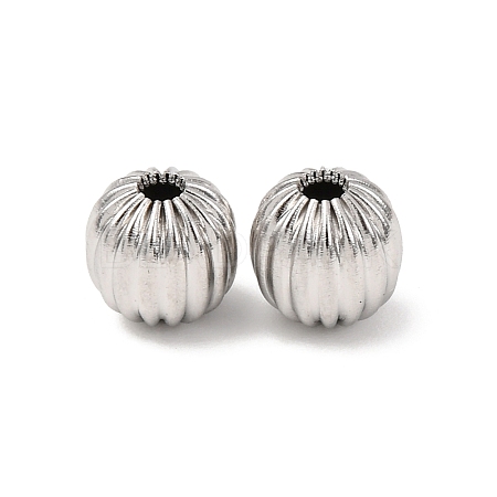 Textured 304 Stainless Steel Beads STAS-I358-11P-04-1