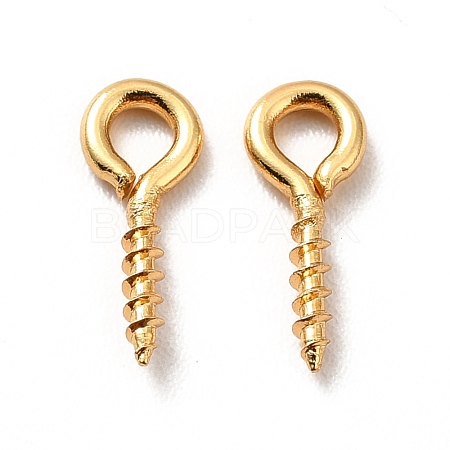 304 Stainless Steel Screw Eye Pin Peg Bails STAS-E044-07G-02-1
