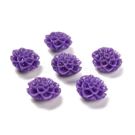 Synthetic Coral 3D Flower Rose Beads CORA-L046-A04-1