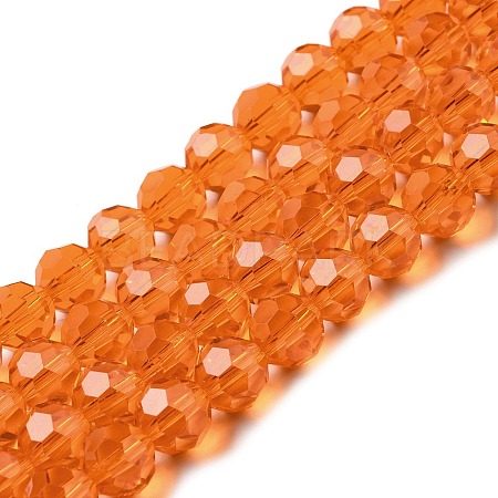 Transparent Glass Beads EGLA-A035-T10mm-D05-1