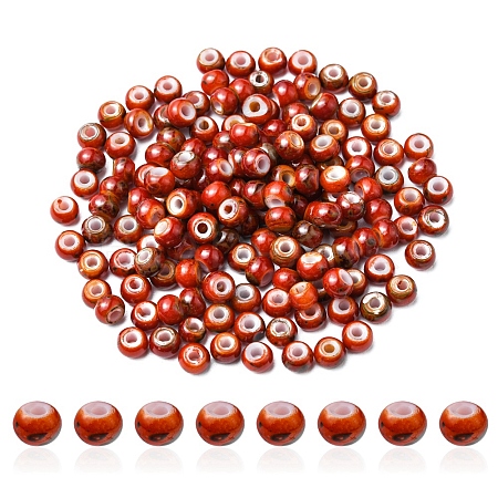 6/0 Opaque Glass Seed Beads SEED-YW0002-13A-1