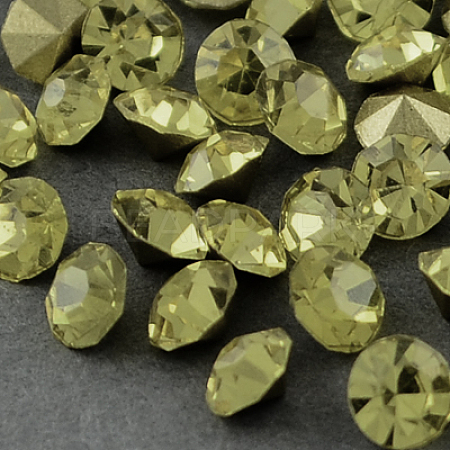 Grade A Glass Pointed Back Chaton Rhinestones RGLA-PP26-16A-1