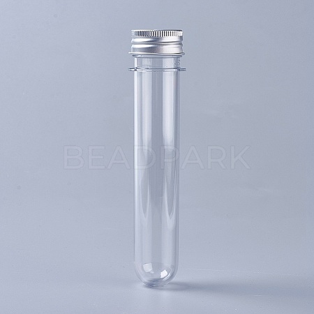 Clear Tube Plastic Bead Containers CON-WH0039-02-140mm-1