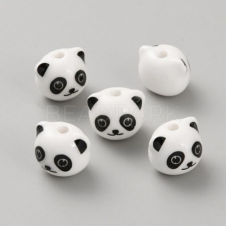 Handmade Porcelain Beads PORC-WH0014-04B-1