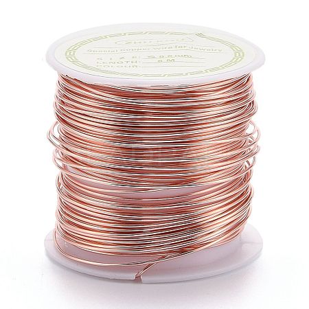Copper Wire Copper Beading Wire for Jewelry Making CWIR-F001-N-0.8mm-1