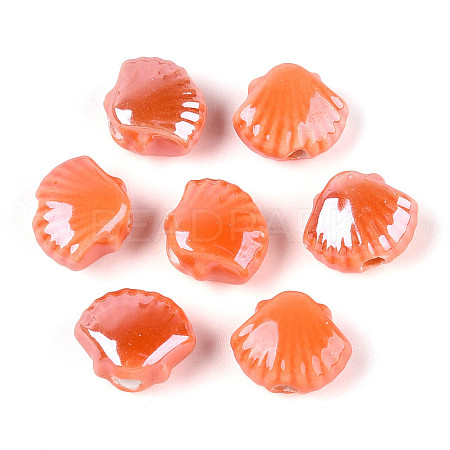 Handmade Porcelain Beads PORC-Q002-01D-01-1