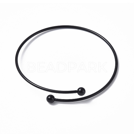Adjustable 304 Stainless Steel Wire Cuff Bangle Making LS-MAK-F286-02EB-1