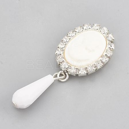 Resin Cameo Cabochons RB-N050-09-10S-1