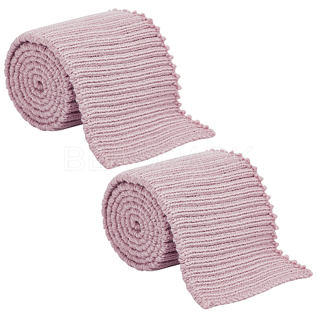 95% Cotton & 5% Spandex Fiber Ribbing Fabric for Cuffs OCOR-WH0082-148D-1
