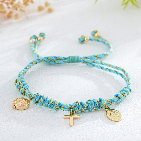 Bohemian Style Brass Charm Bracelets LS-RJ6704-1-1