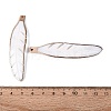 Natural Shell Carved Big Pendants SHEL-Q027-01KCG-3
