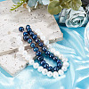 2 Strands 2 Colors Natural Cultured Freshwater Pearl Beads Strands PEAR-BBC0001-23-4