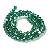 Transparent Electroplate Glass Beads Strands LS-EGLA-A039-T2mm-B10-2