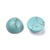 Synthetic Turquoise Cabochons G-P393-R70-6MM-2
