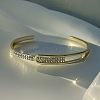 Alloy Crystal Rhinestone Cuff Bangles for Women FS-WG50859-02-1