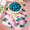50Pcs Food Grade Eco-Friendly Silicone Beads SIL-TADJ0001-03H-6