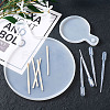 DIY Round Handle Dinner Plate Silicone Molds DIY-TA0008-80-5