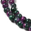 Natural Dyed Jade Beads Strands G-M402-C01-3