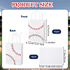 1 Sets Rectangle Paper Gift Bags with Handle ABAG-BBC0001-25A-2