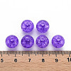 Transparent Crackle Acrylic Beads MACR-S373-66C-N21-3