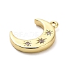 Brass Micro Pave Cubic Zirconia Pendants KK-L229-028G-2