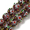 Handmade Lampwork Beads Strands LAMP-N025-05E-1