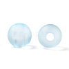Transparent Acrylic Ball Beads FACR-R021-6mm-06-3