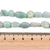 Natural Amazonite Nuggets Beads Strands G-J335-31A-5
