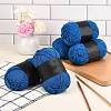 5Pcs Polyester Yarn for Knitting & Crochet YCOR-SZ0001-03B-4