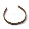 Hair Accessories Plain Plastic Hair Band Findings OHAR-S195-04A-2