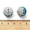 Gradient Color Design Polymer Clay Rhinestone Beads CLAY-NH0001-03D-3